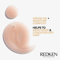 Redken Shampoo, All Soft Shampoo For Dry/Brittle Hair, Shampoo Provides Intense Softness and Shine, Nourishing Shampoo, For All Hair Types, With Argan Oil, 300 ML