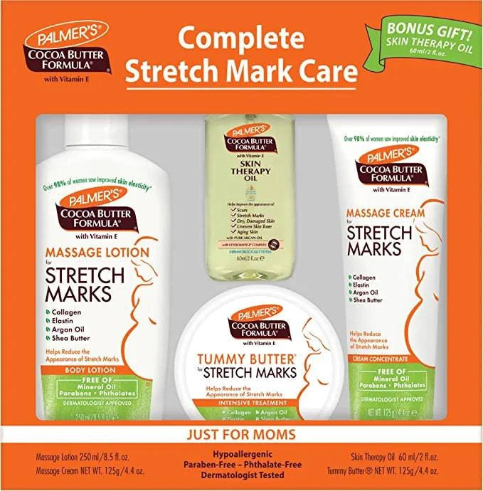 Palmer's Cocoa Butter Formula Complete Stretch Mark and Pregnancy Skin Care Kit