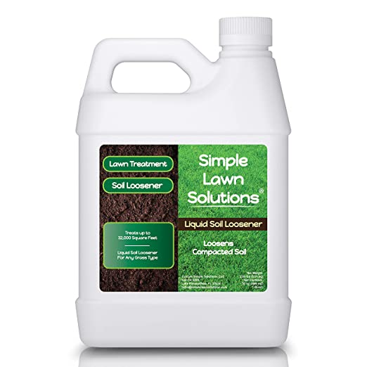 Liquid Soil Loosener- Soil Conditioner-Use alone or when Aerating with Mechanical Aerator or Core Aeration