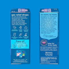 Mommy's Bliss Gas Relief Drops Bottle, Ginger extract flavor, 1 Fl Oz