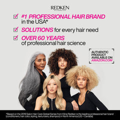 REDKEN Shampoo for Dry, Brittle Hair, Provides Intense Softness and Shine, With Argan Oil, All Soft, 1000 ml