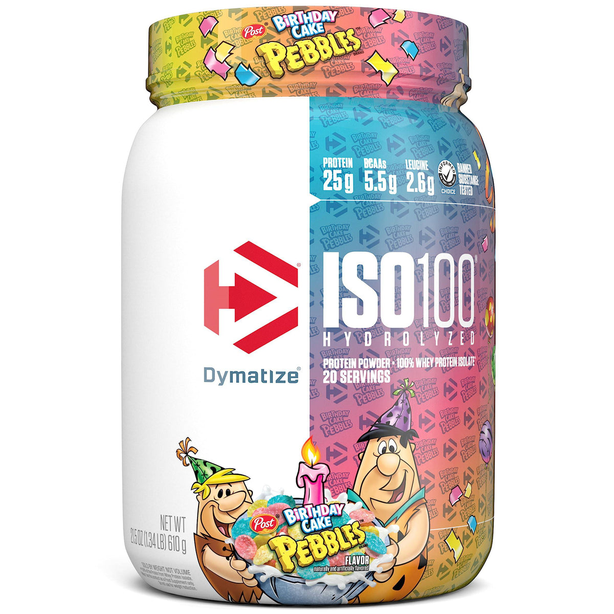 Dymatize ISO100 - Birthday Pebbles 20 srv