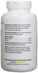 Prairie Naturals Mag force magnesium & malic acid 180 caps