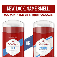 Old Spice High Endurance Deodorant for Men, Aluminum Free, 48 Hour Protection, Fresh Scent, 107 g