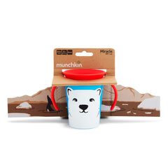 Munchkin Miracle 360˚ Trainer Cup, 6 Ounce, Polar Bear