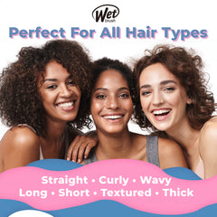 Wet Brush Original Detangler Brush - Llama, Happy Hair - All Hair Types - Ultra-Soft Bristles Glide Through Tangles with Ease - Pain-Free Comb for Men, Women, Boys & Girls