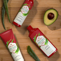 Old Spice Wavy Curly Hair Conditioner With Aloe & Avocado Oil, 237 mL, Red,White,Green