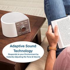 Adaptive Sound Technologies Sound+Sleep SE Special Edition High Fidelity Sleep Sound Machine with Real Non-Looping Nature Sounds, Fan Sounds, White, Pink & Brown Noise, & Adaptive Sound Technology