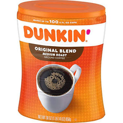 Dunkin' Original Blend Medium Roast Ground Coffee, 30 Ounce