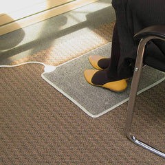 Cozy Products CT Cozy Toes Carpeted Foot Warming Space Heater Under Desks Warms Cold Feet