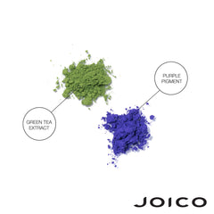 Joico Color Balance Purple Conditioner for Blonde Hair, Protection for Colour Treated Hair, Shields Damaged Hair, with Keratin and Green Tea Extract