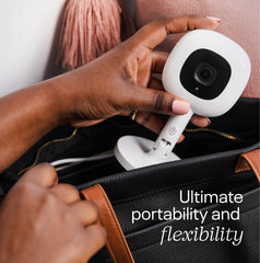 Nanit Flex Multi-Stand - Travel Baby Monitor Accessory, Portable Stand for Nanit Pro Baby Monitor - Silver (Camera not Included)