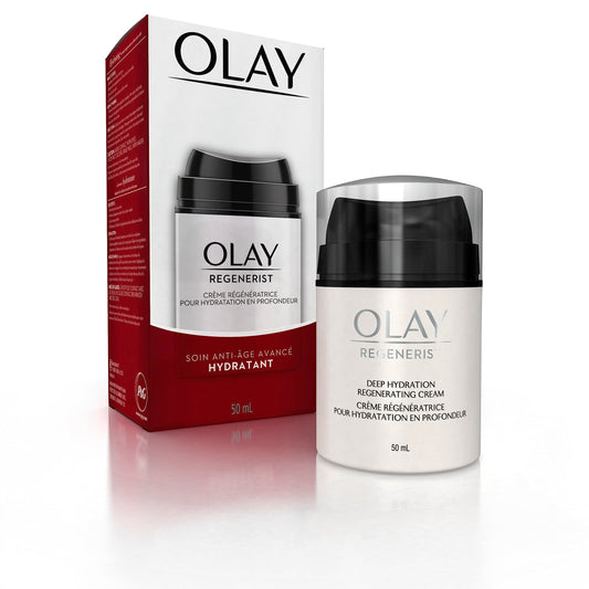 Olay Regenerist Deep Hydration Regenerating Cream Moisturizer, 50 mL, Packaging may vary