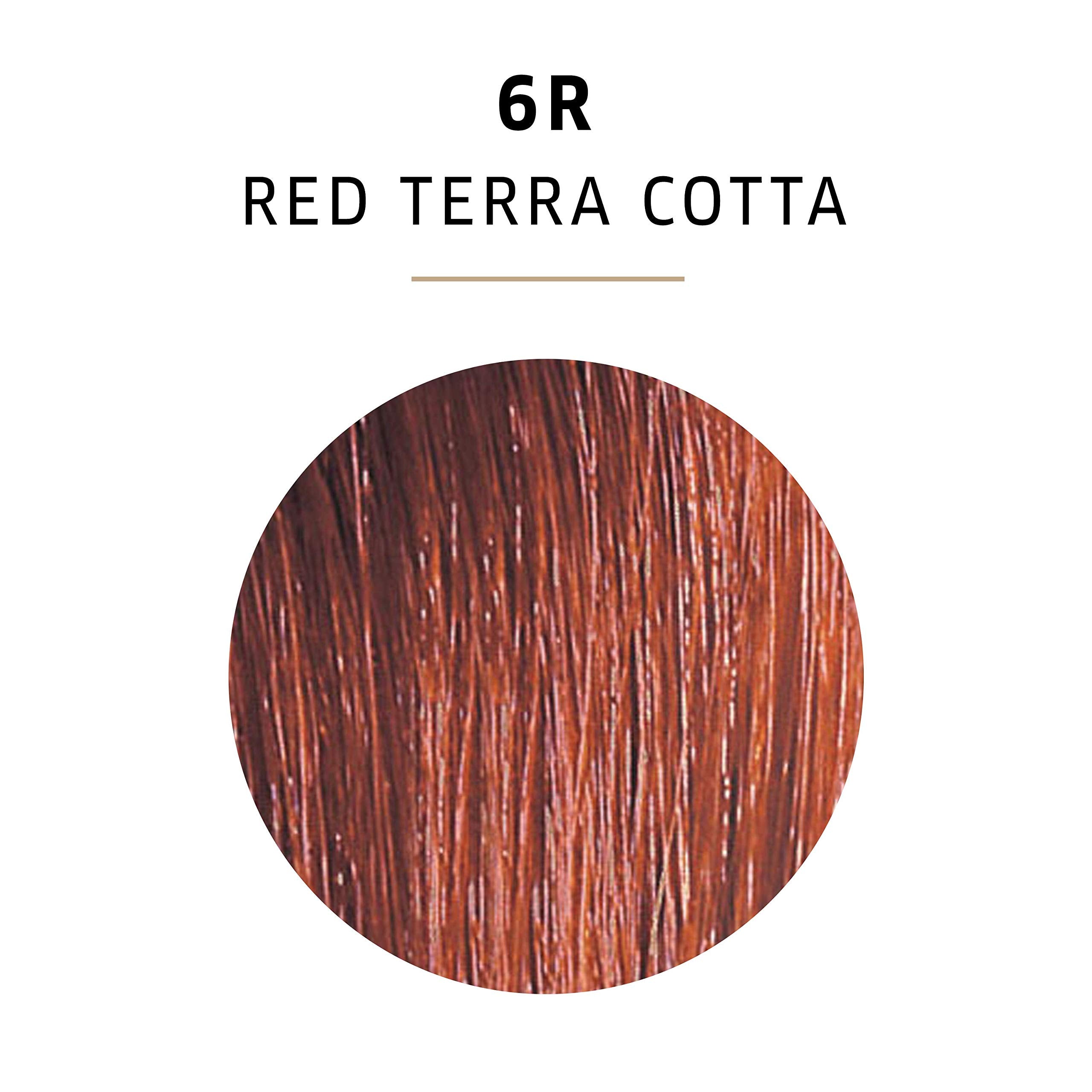 Wella ColorCharm Permanent Gel Hair Color, 6R Red Terra Cotta