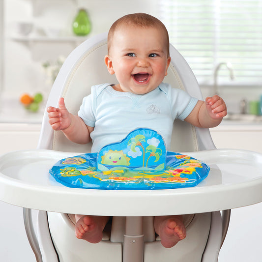 Munchkin Excite and Delight Play N' Pat Water Mat, Island