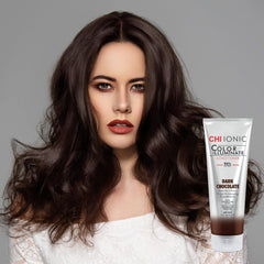 CHI Ionic Illuminate Color Conditioner, Dark Chocolate, 8.5 Fl Oz