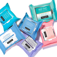 Neutrogena Night Calming Face Wipes, Ultra Soft Makeup Wipes, 25 Count