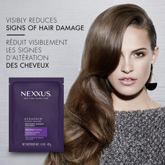 Nexxus Masque Sheet for damaged hair Keraphix visibly heal signs of severe hair damage 43 g