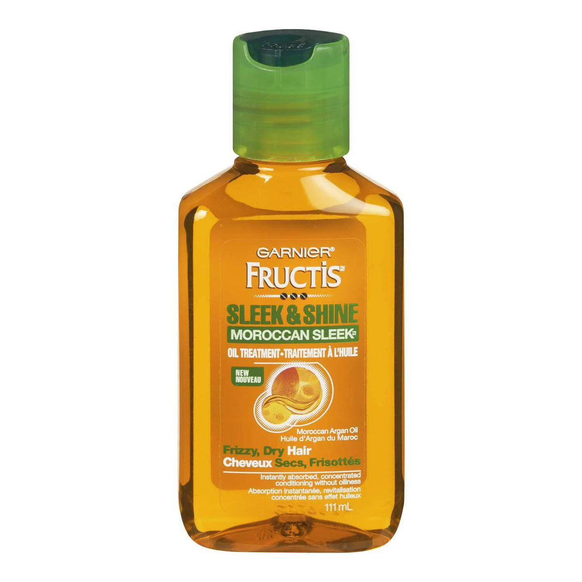 Garnier Fructis, Sleek & Shine Moroccan Oil Treatment, 111 mL - Zecoya