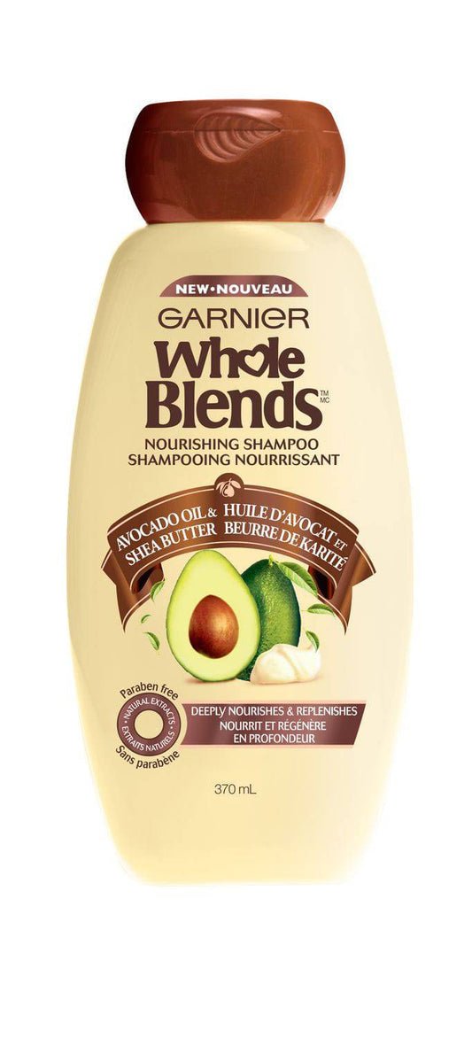 Garnier Whole Blends Avocado Oil & Shea Butter Nourishing Shampoo, 370 mL - Zecoya