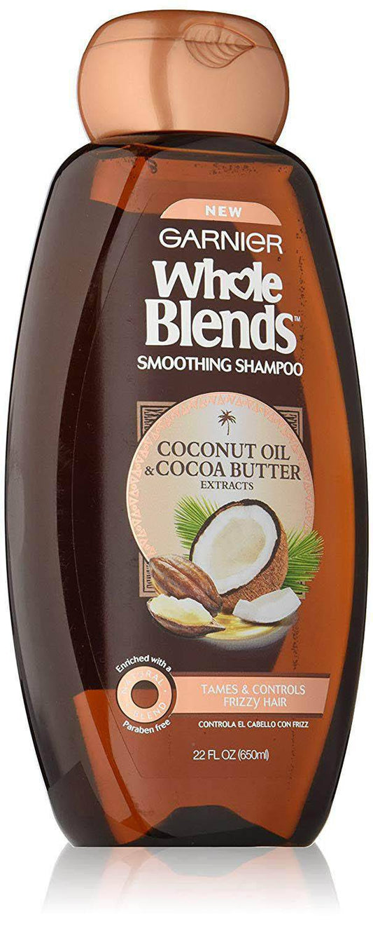 Garnier Whole Blends Coconut Oil & Cocoa Butter Shampoo, 650 mL - Zecoya