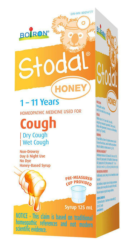 Boiron Children Stodal Honey Cough Syrup - Zecoya