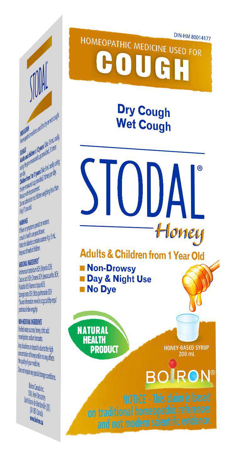 Boiron Stodal Honey Cough Syrup - Zecoya