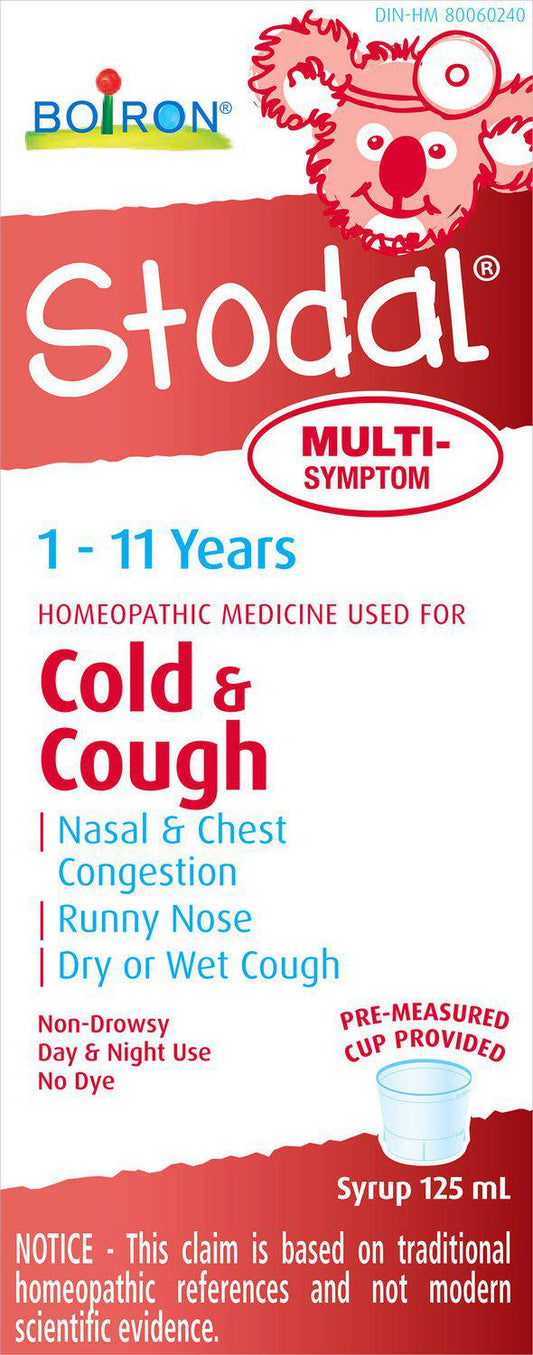 Boiron Stodal Multi-Symptom Homeopathic Medicine Cough & Cold - Zecoya