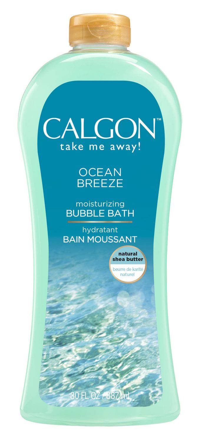 Calgon Take Me Away! Skin Silkening Ocean Breeze Bubble Bath - Zecoya