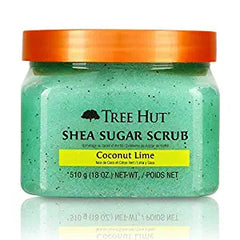 Tree Hut Gommage au sucre de karité, gousse de vanille tahitienne, 18 oz