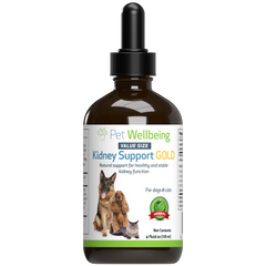 Kidney Support Gold - for Dog Kidney Function - Pet WellBeing