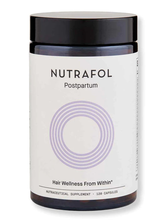 Nutrafol Postpartum Hair Growth Supplement With Clinically Effective, Breastfeeding-friendly Ingredients for Visibly Thicker, Stronger Hair (1-Month Supply)