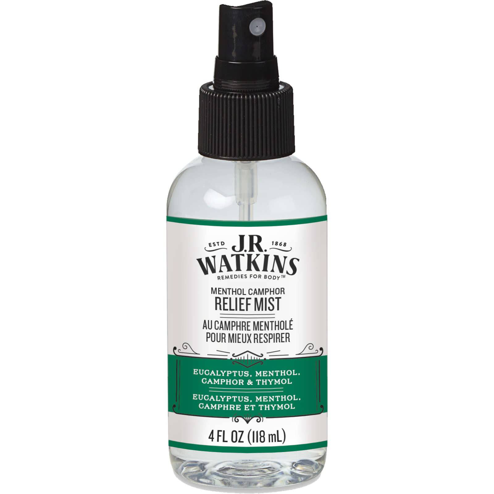 JR Watkins Menthol Camphor Relief Mist  118 mL - Zecoya