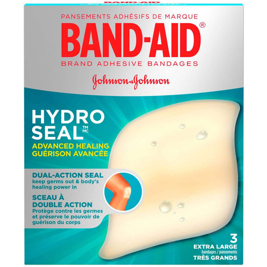 Hydro Seal Hydrocolloid Bandages, Extra Large