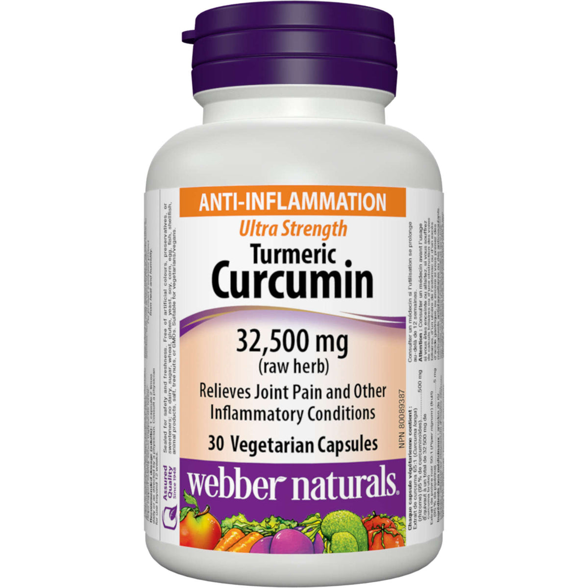 Turmeric Curcumin 32,500 mg (raw herb) Ultra Strength