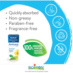 Arnicare Gel Relieves Muscle and Joint Pain, and Treats Bruises and Bumps - Zecoya