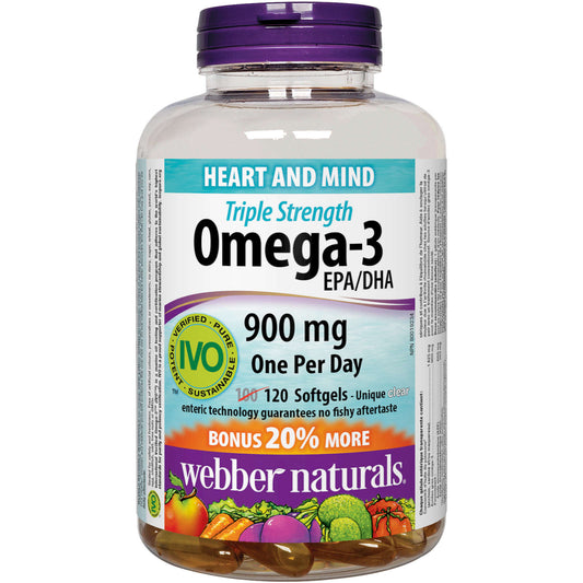 Triple Strength Omega-3 900 mg EPA/DHA