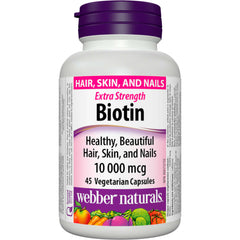 Biotin 10 000 mcg Extra Strength