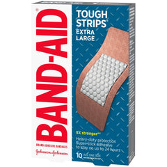 Tough-Strips Adhesive Bandages, Extra Large - Zecoya