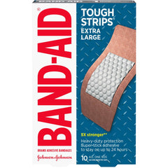 Tough-Strips Adhesive Bandages, Extra Large - Zecoya