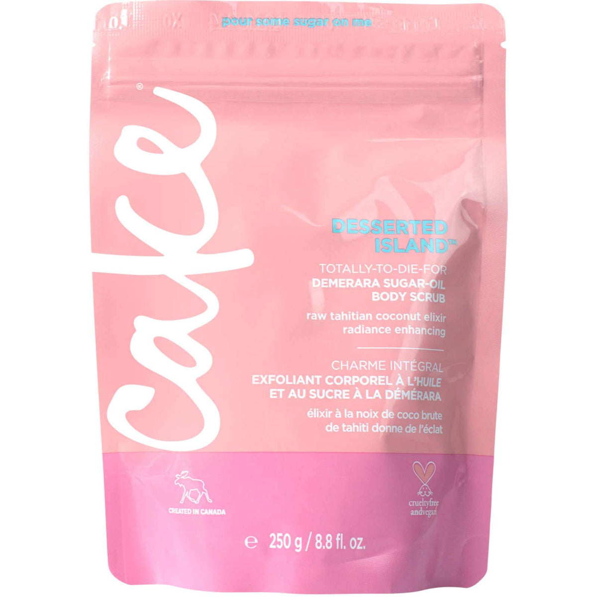 Cake Beauty Desserted Island Demerara Sugar-Oil Body Scrub