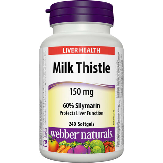 Milk Thistle 150 mg 60% Silymarin