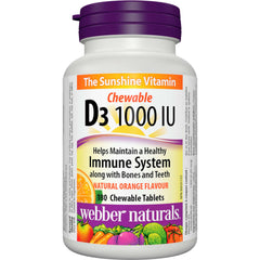 Vitamin D3 1000 IU Chewable Tablets